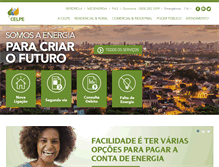 Tablet Screenshot of celpe.com.br